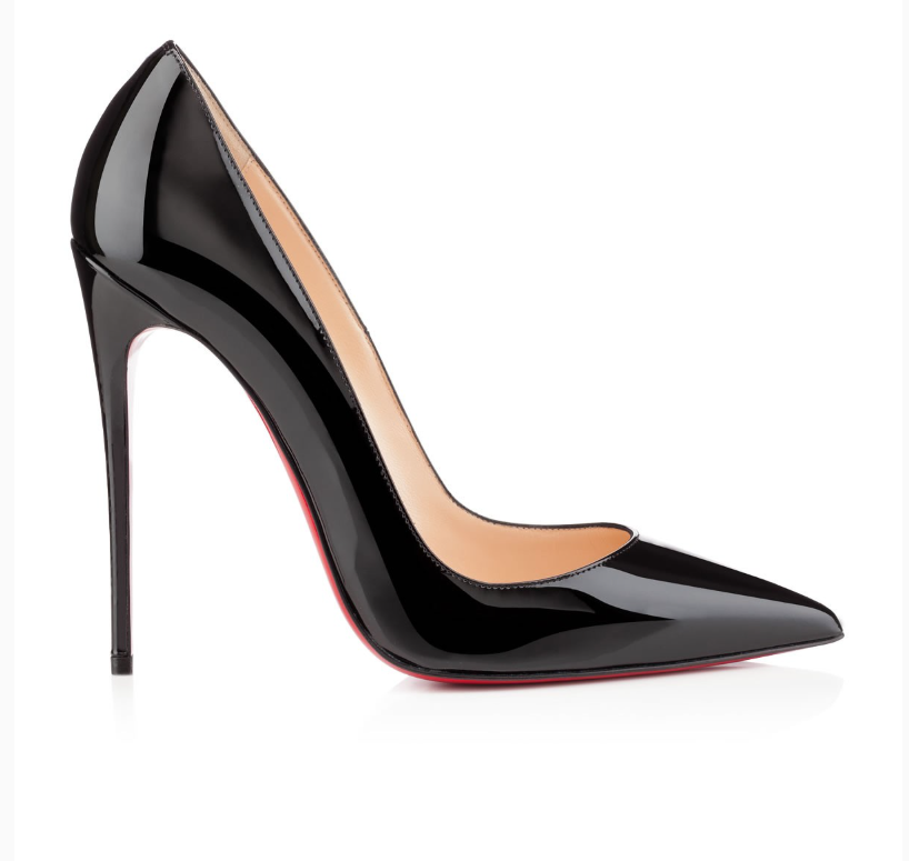 Christian Louboutin So Kate 120 Black Patent-Leather Pumps
