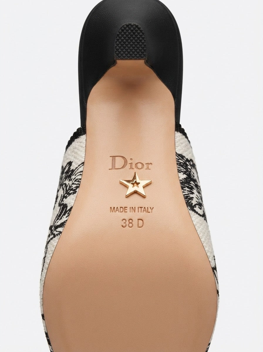 Dior J’Adior Toile de Jouy Slingback Pumps